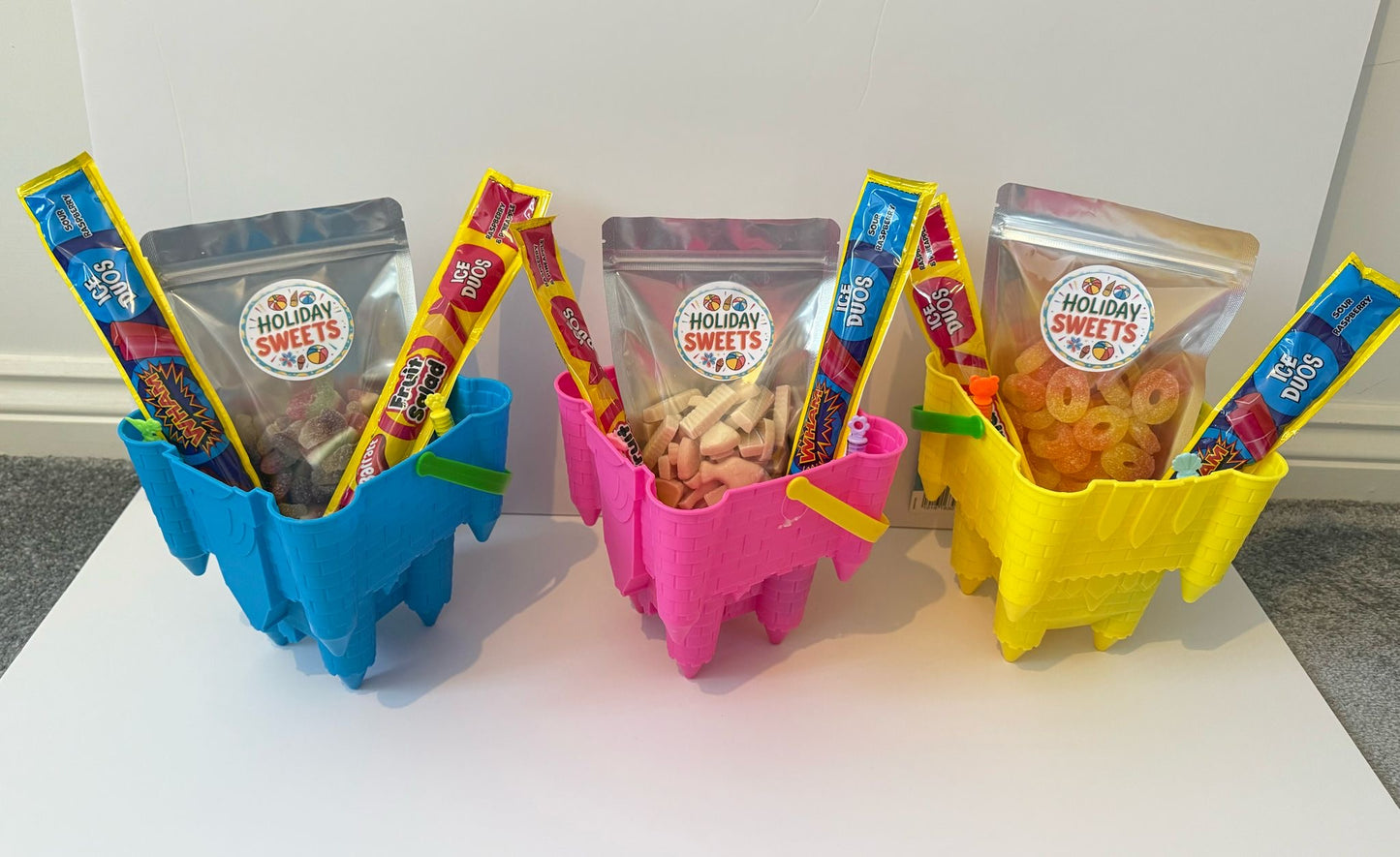 Holiday sweet buckets