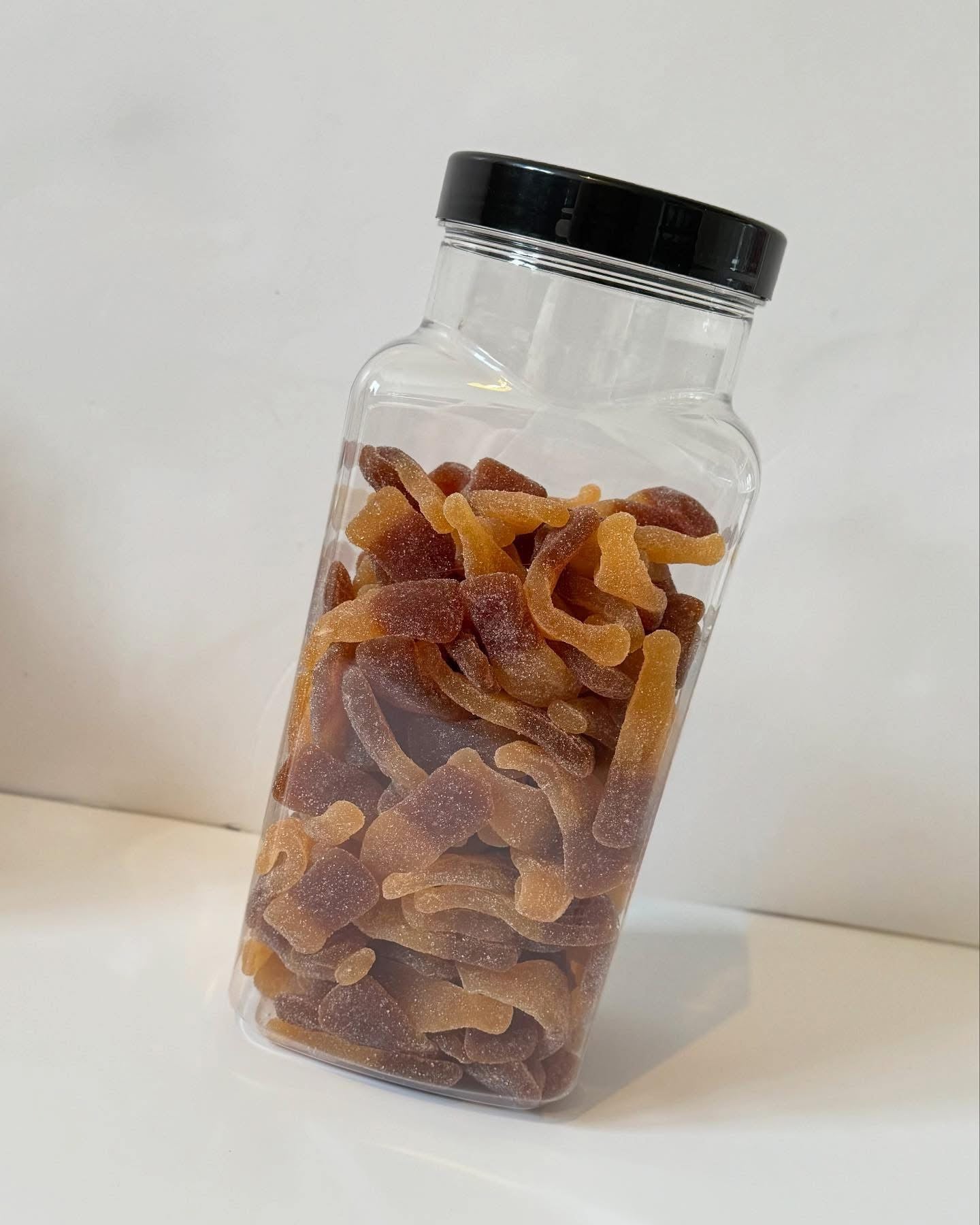 Large Fizzy cola bottles