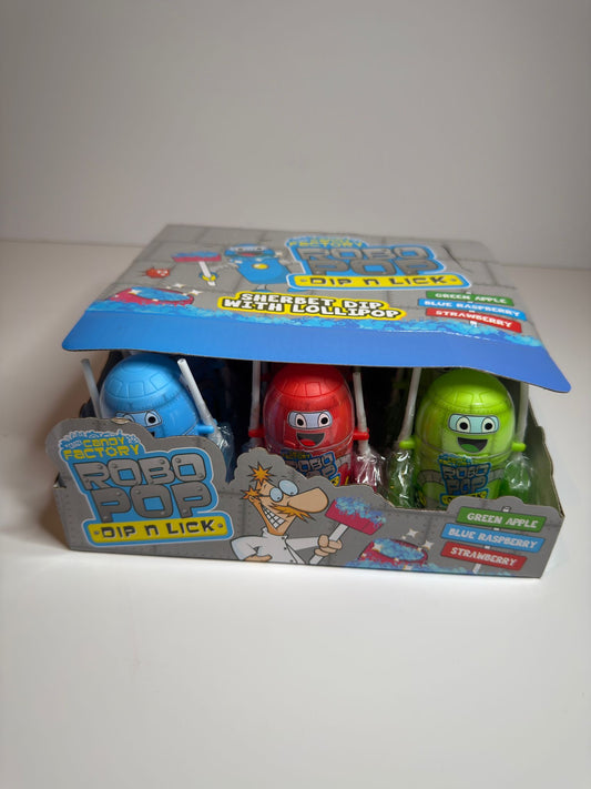 Robo pop lollies