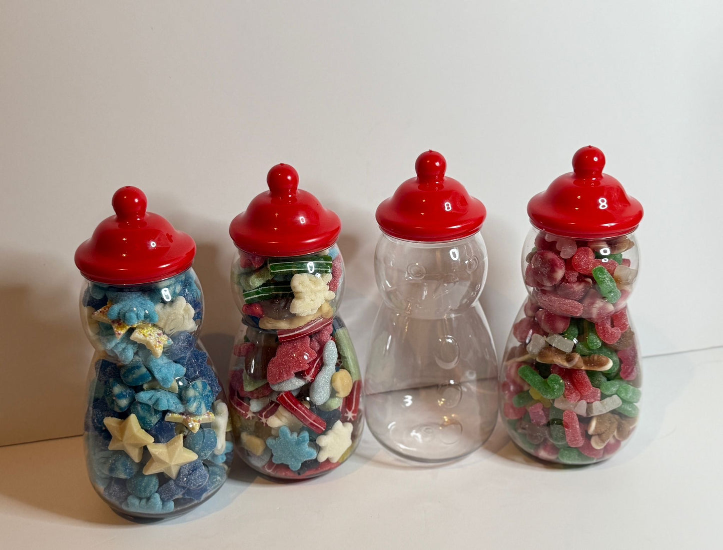 Snowman Jars