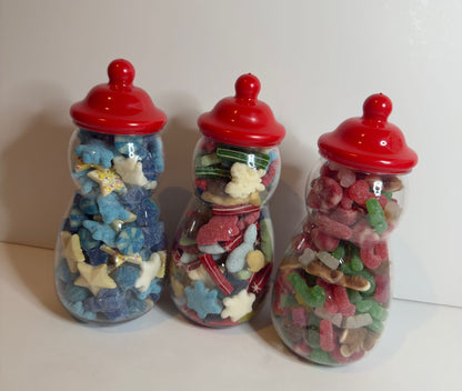 Snowman Jars