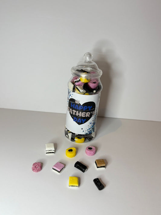 Dads liquorice jar