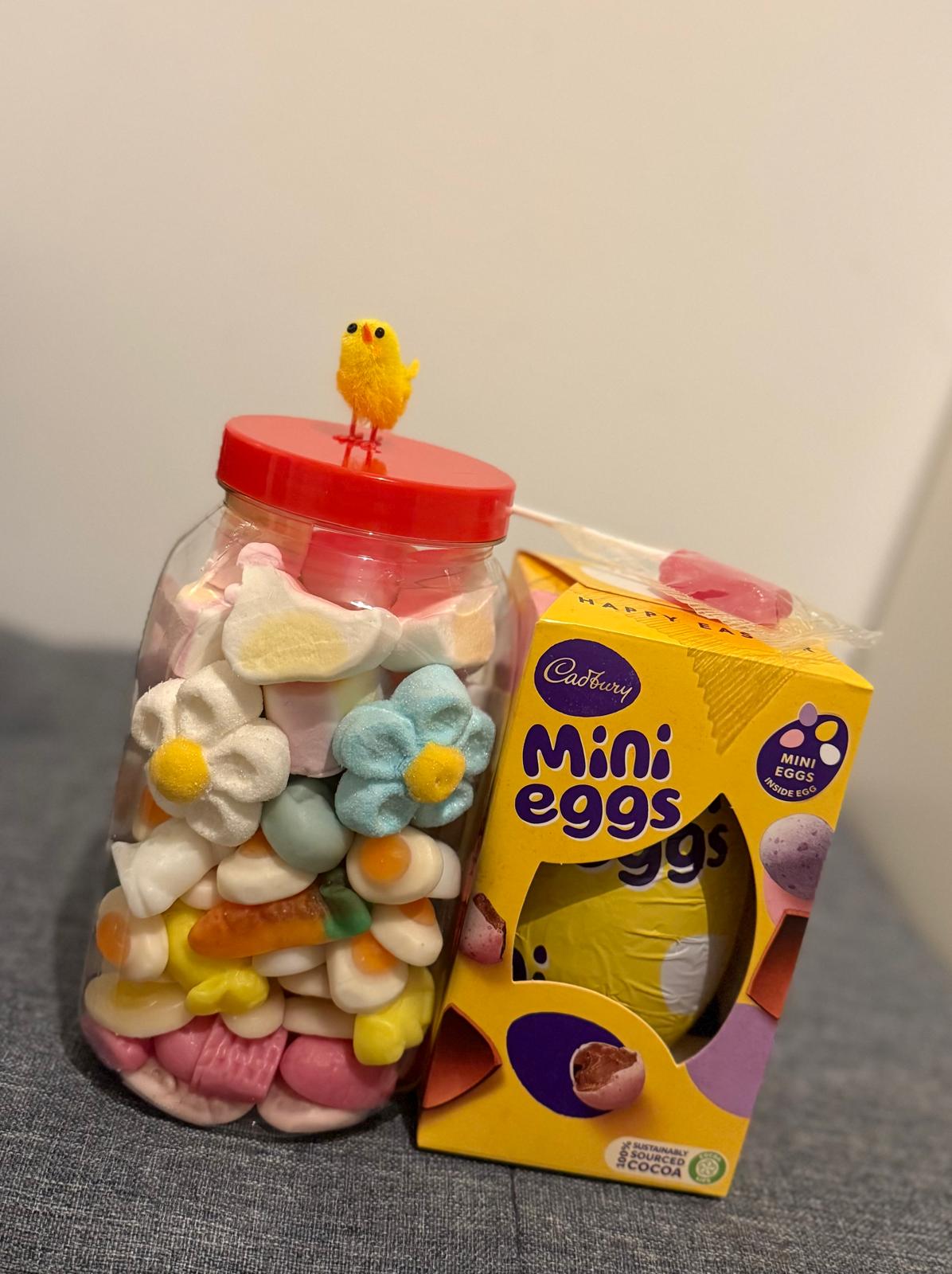 Small Easter Jar with Egg