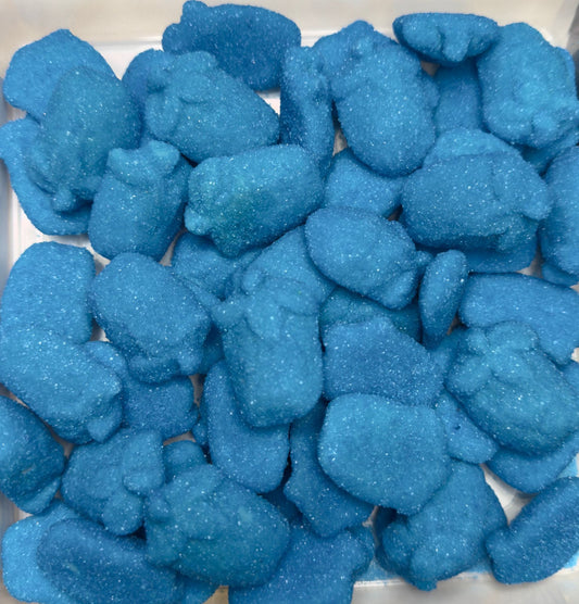 Foam blue rasberry